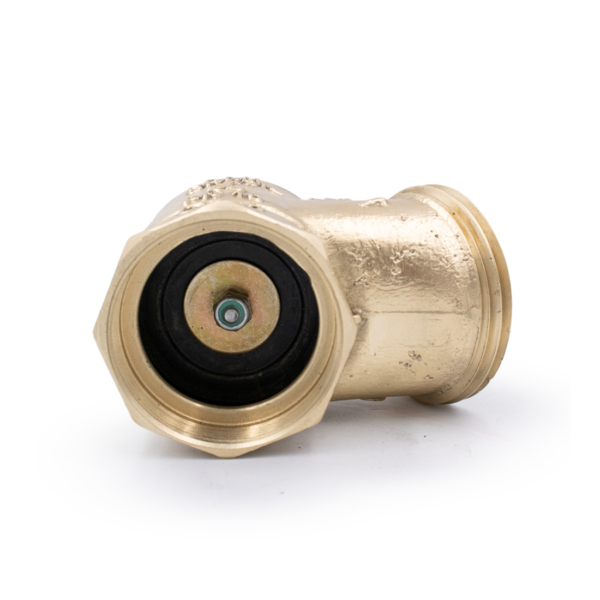 GPM 103 – Válvula Globo Comercial Compacta 45º PN 16 2.1/2” 11BSP x 5FPP em Latão com Recalque em Alumínio - Imagem 2