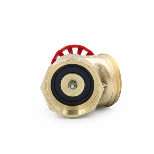 GPM 25 – Válvula Globo Comercial 45º PN 16 2.1/2” 11BSP x 5FPP em Latão com Volante de 90mm - Imagem 3