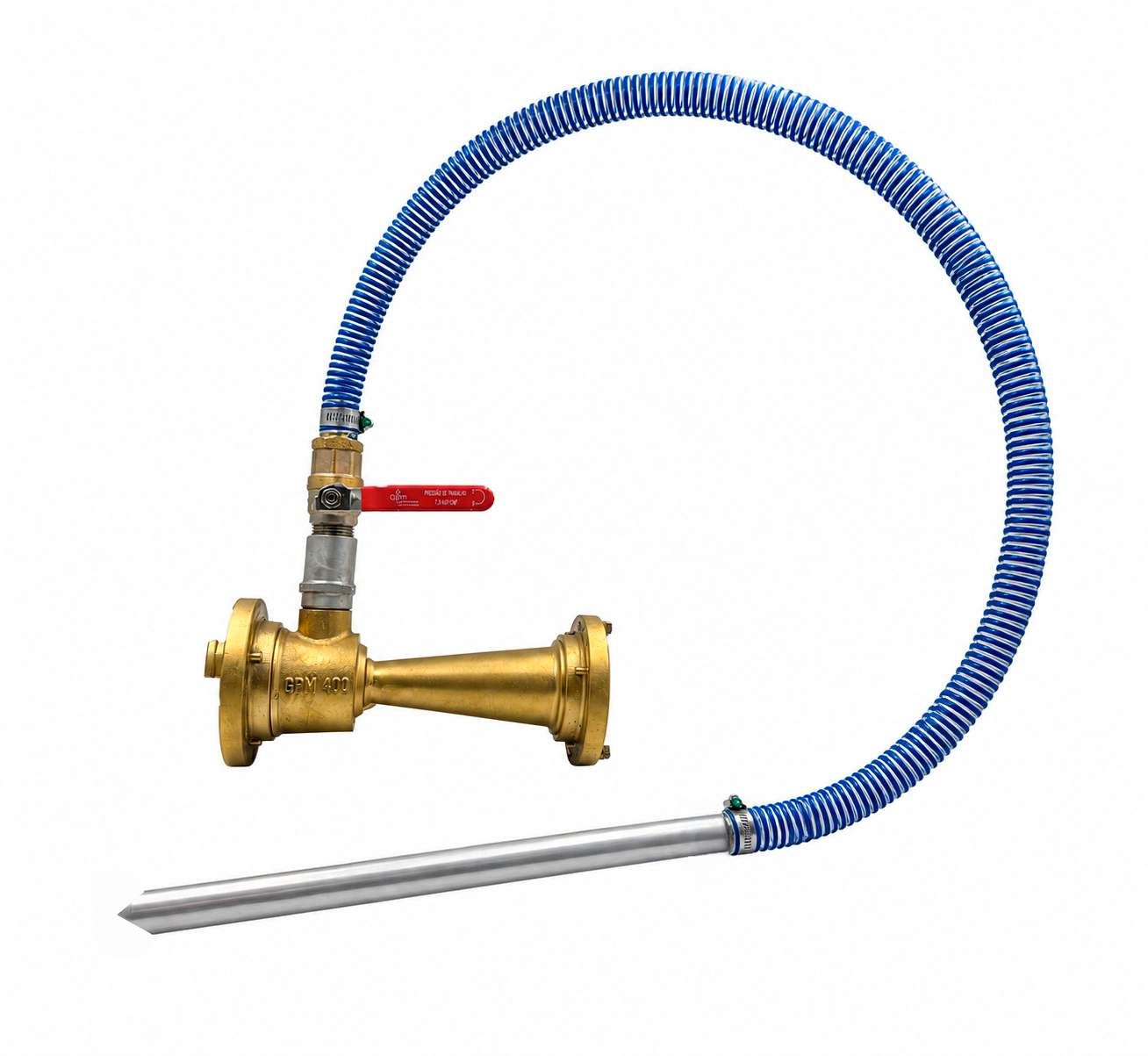 GPM 204 - Proporcionador de Espuma 2.1/2" Storz com Vazão de 400LPM em Latão