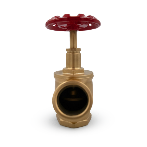 GPM 06 – Válvula Globo Industrial 45º PN 16 1.1/2” 11BSP x 9NH em Latão com Volante de 90mm - Imagem 2