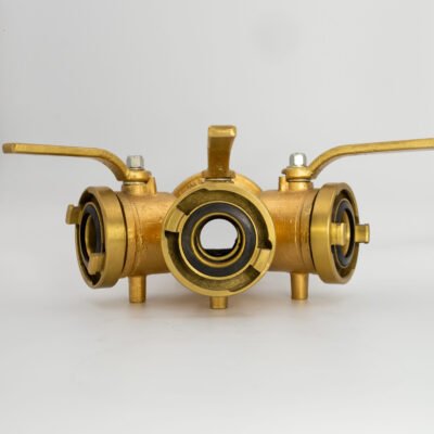 GPM 305 - Derivante com Entrada de 2.1/2" X 3 Saídas X 1.1/2" em Latão