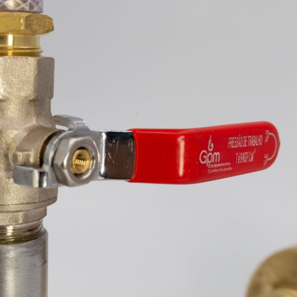 GPM 203 - Proporcionador de Espuma 1.1/2" Storz com Vazão de 200LPM em Latão - Imagem 2