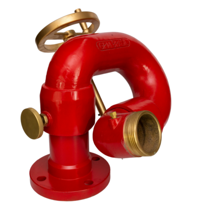 GPM 602 - Canhão Monitor Fixo Flangeado 2.1/2" com Rosca 2.1/2" 7.1/2NH