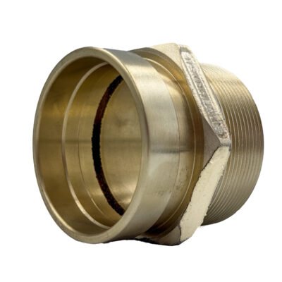 GPM 231 – Adaptador 2.1/2" Ranhura 73MM X 2.1/2" 11 BSP em Latão