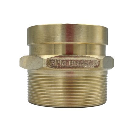 GPM 232 – Adaptador 2.1/2" Ranhura 76MM X 2.1/2" 11 BSP em Latão