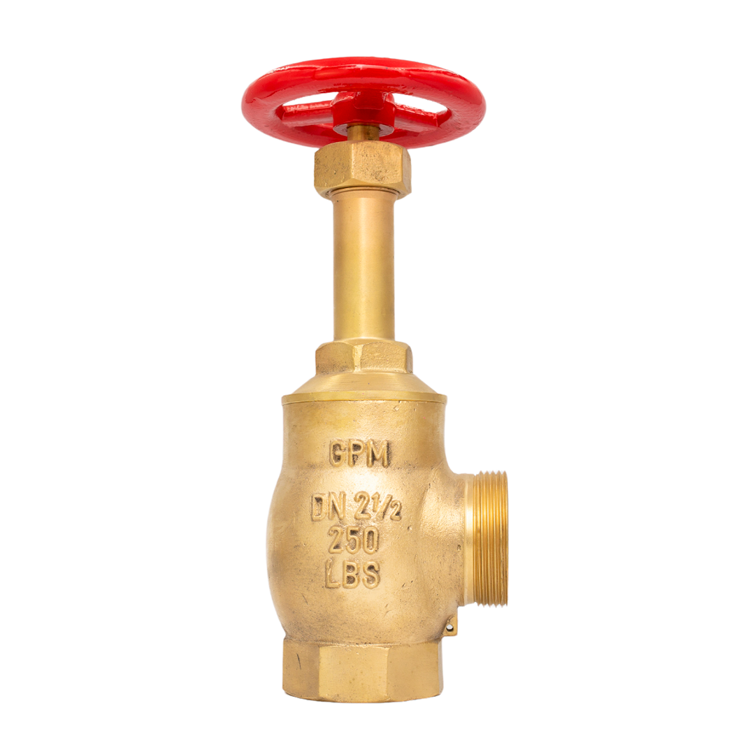 GPM 159 – Válvula Globo Industrial 250 LBS Crane 90º 2.1/2 8 NPT X 7.1/2 NH